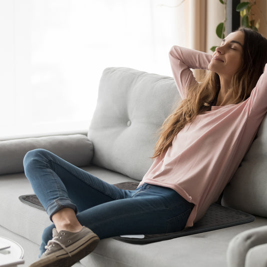 SleepM Heating Pad with cover